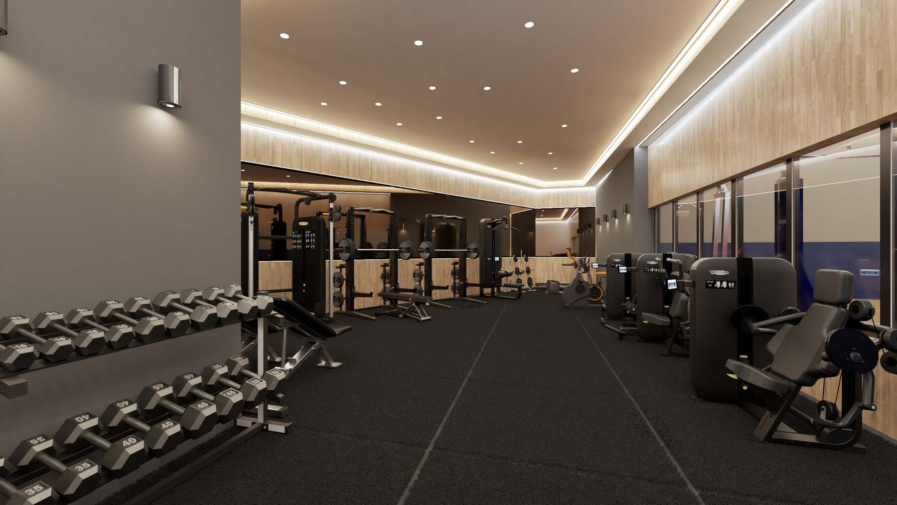 Fitness room