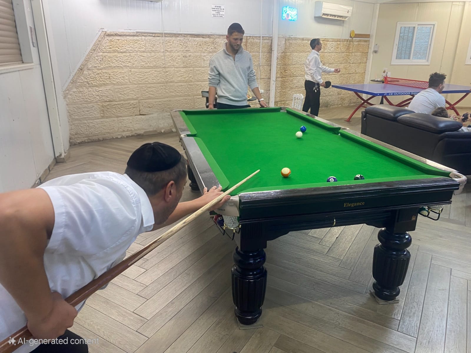 Gym & Game Room at Yeshivat Lev Aharon