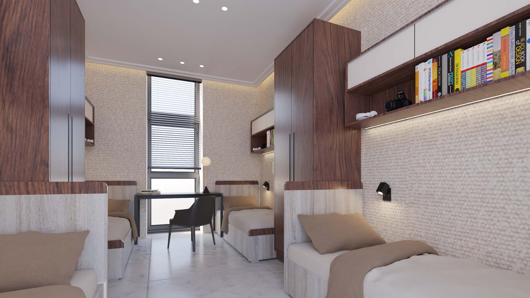 On-site apartment — rendering