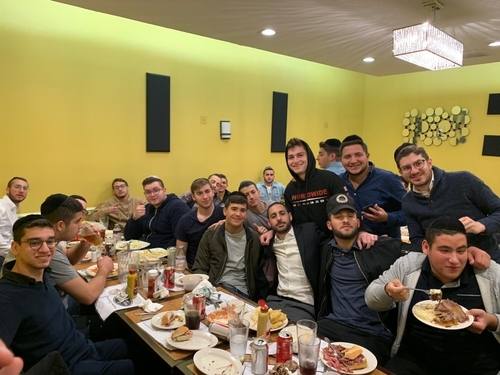 Yeshivat Lev Aharon students and rabbanim — yeshiva gallery photo