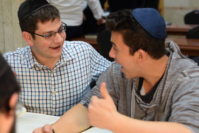 Yeshivat Lev Aharon students and rabbanim — yeshiva gallery photo