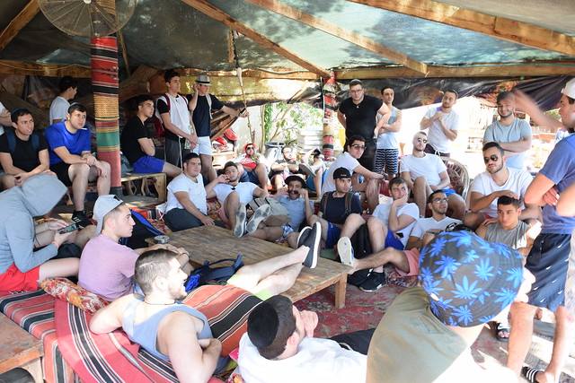 Yeshivat Lev Aharon students and rabbanim — yeshiva gallery photo